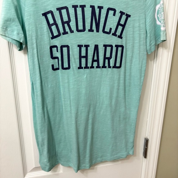 PINK Victorias Secret Brunch So Hard Graphic Tee Women’s Size Small - Picture 4 of 7